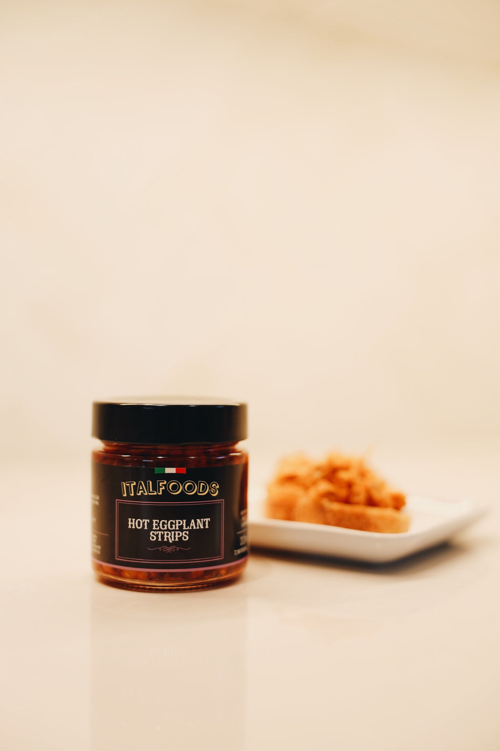 Italfoods Spicy Hot Eggplant Strips